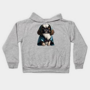 Pekingese Your Highness Kids Hoodie